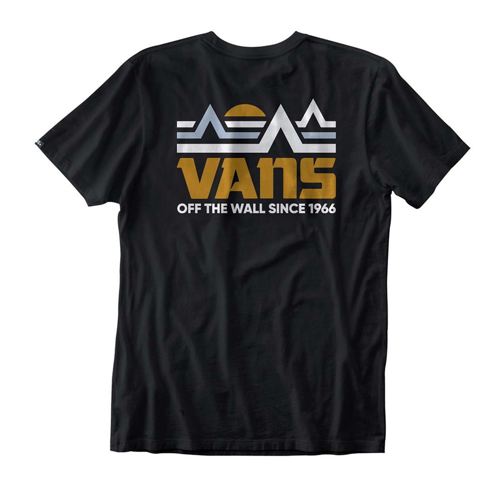 Camisa vans negra on sale