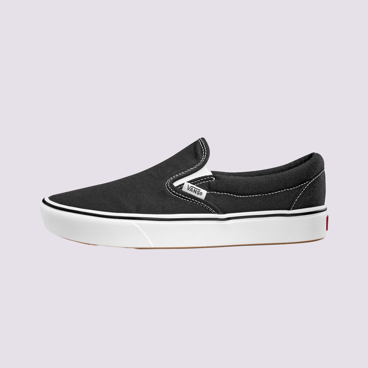 Zapato discount vans negro