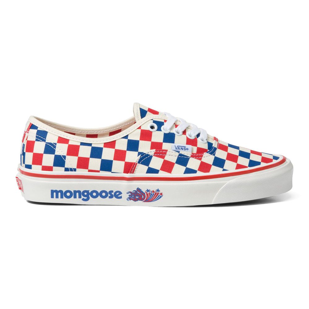 Zapatos Clásicos Rojos Authentic 44 Dx Mongoose Vans Vn0a4bvyrdb Vansec 