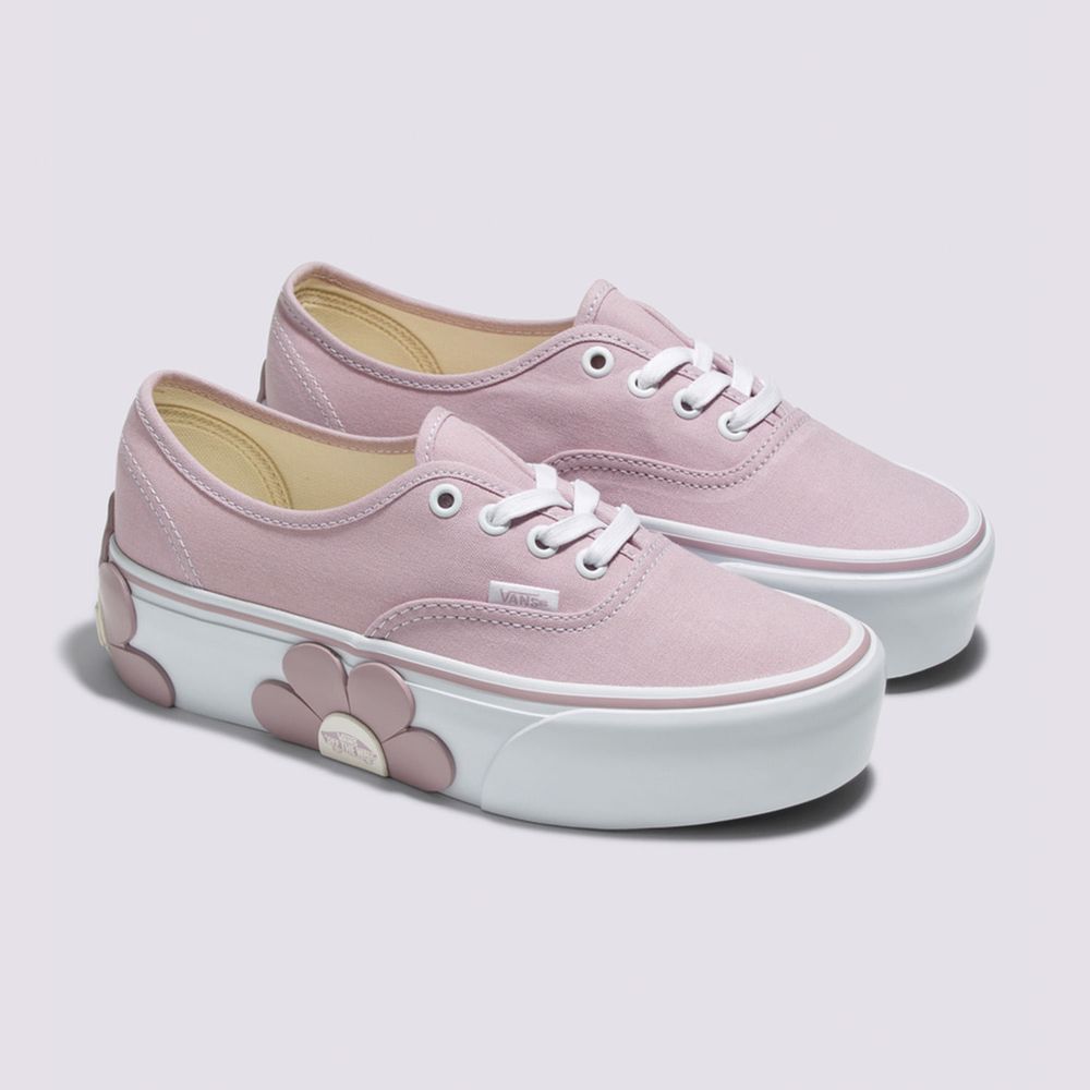 Zapatos lilas outlet vans plataforma