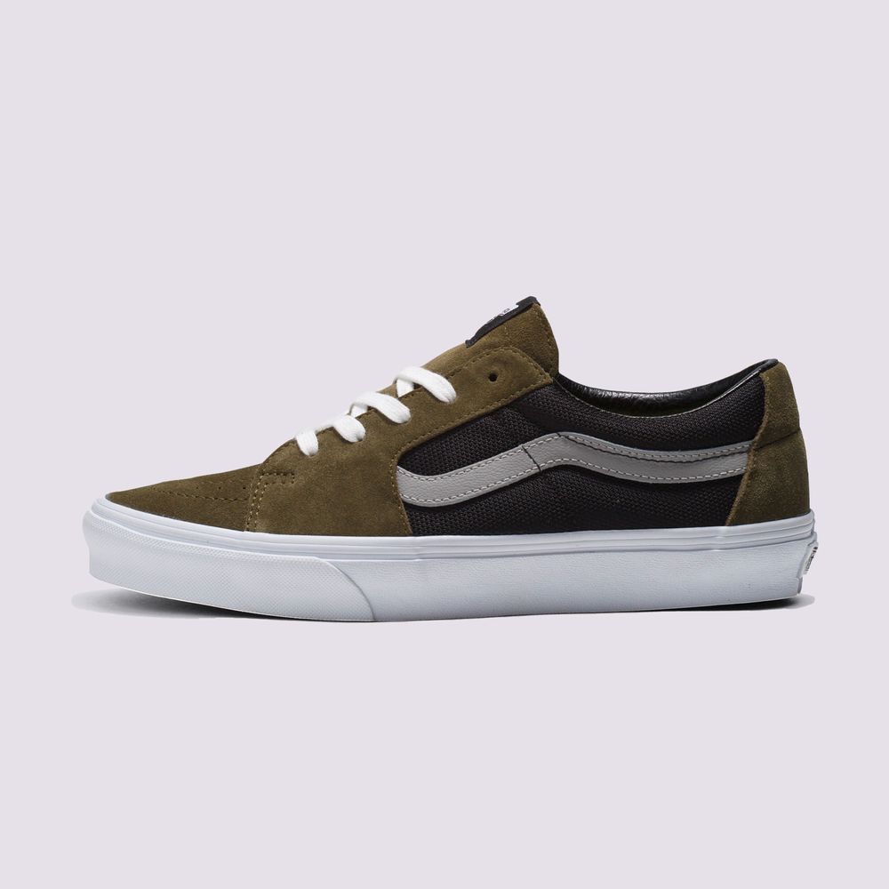 Vans suela cheap altas mujer olive