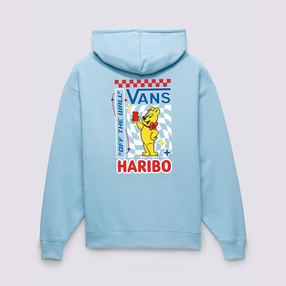 Buzo-Con-Capucha-Azul-Haribo-Os-Hoodie-Mujer-Talla--L