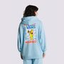 Buzo-Con-Capucha-Azul-Haribo-Os-Hoodie-Mujer-Talla--L