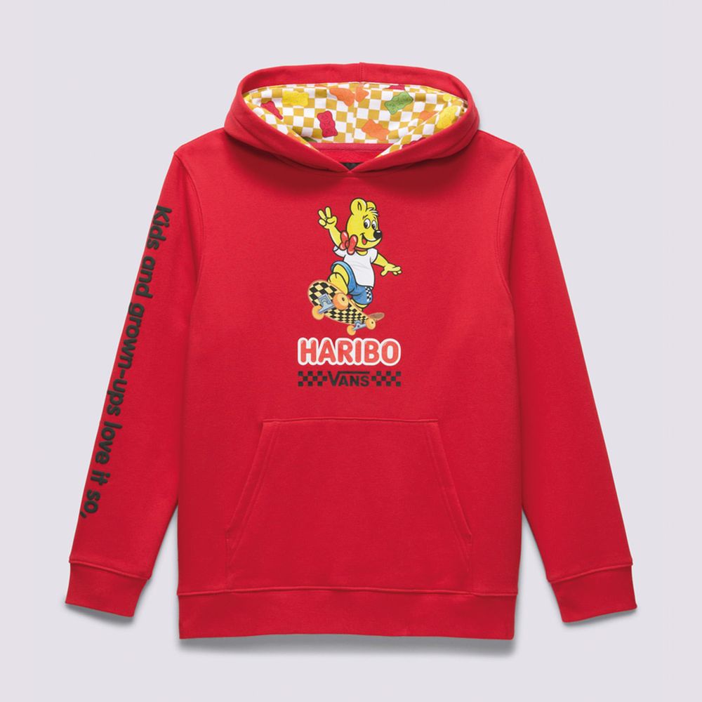 Buzo-Pullover-Con-Capucha-Rojo-Haribo-Po-Niños-Talla--L