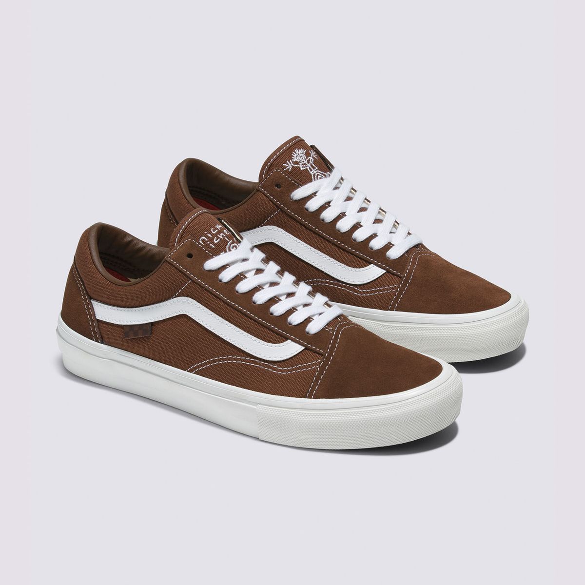 vans con suela marron