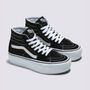 Zapatos-Bota-Clasicos-Negros-Sk8-Hi-Tapered-Stackform-Vans