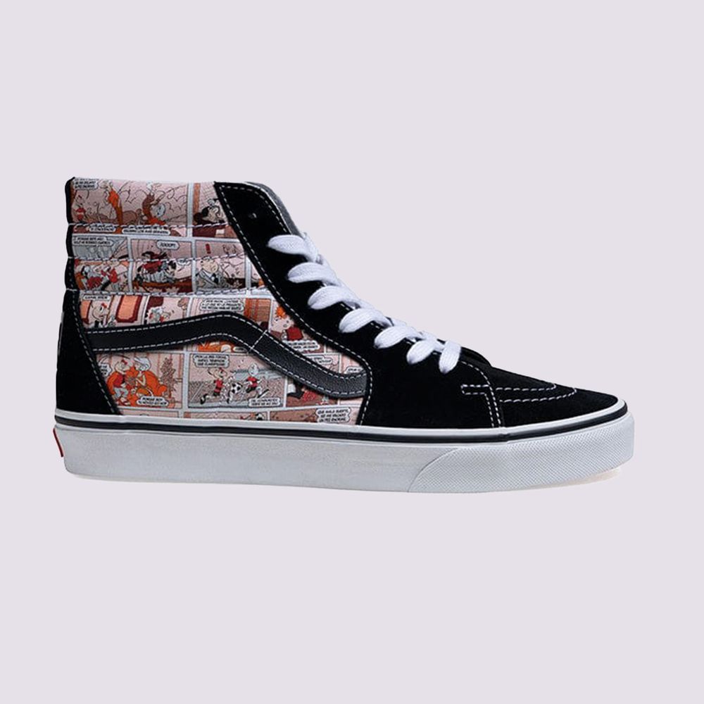 Zapatos-Bota-Clasicos-Negros-Sk8-Hi-Condorito-Vans