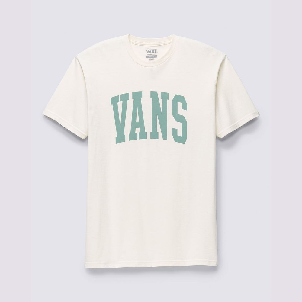 Camiseta-Manga-Corta-Verde-Varsity-Type-Ss-Tee-Hombre-Vans