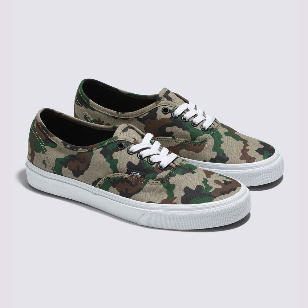 Zapatos-Clasicos-Camuflados-Verdes-Authentic-Anaheim-Vans