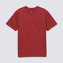 Camiseta-Manga-Corta-Roja-Pilgrim-Pocket-Hombre-Vans