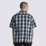 Camiseta-Manga-Corta-Azul-Nick-Michel-Ss-Woven-Hombre-Vans