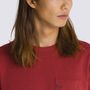 Camiseta-Manga-Corta-Roja-Pilgrim-Pocket-Hombre-Vans