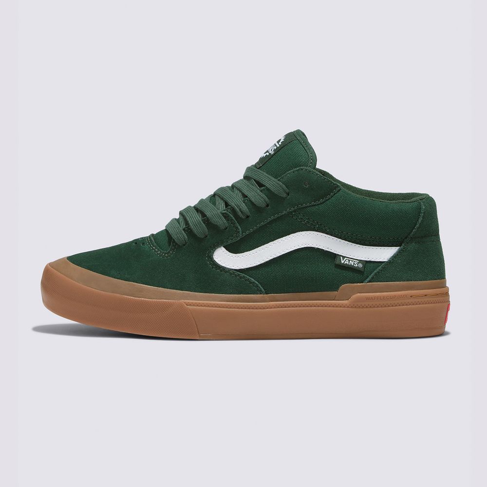 Zapatos-Skate-Suela-De-Goma-Verdes-Bmx-Style-114-Vans