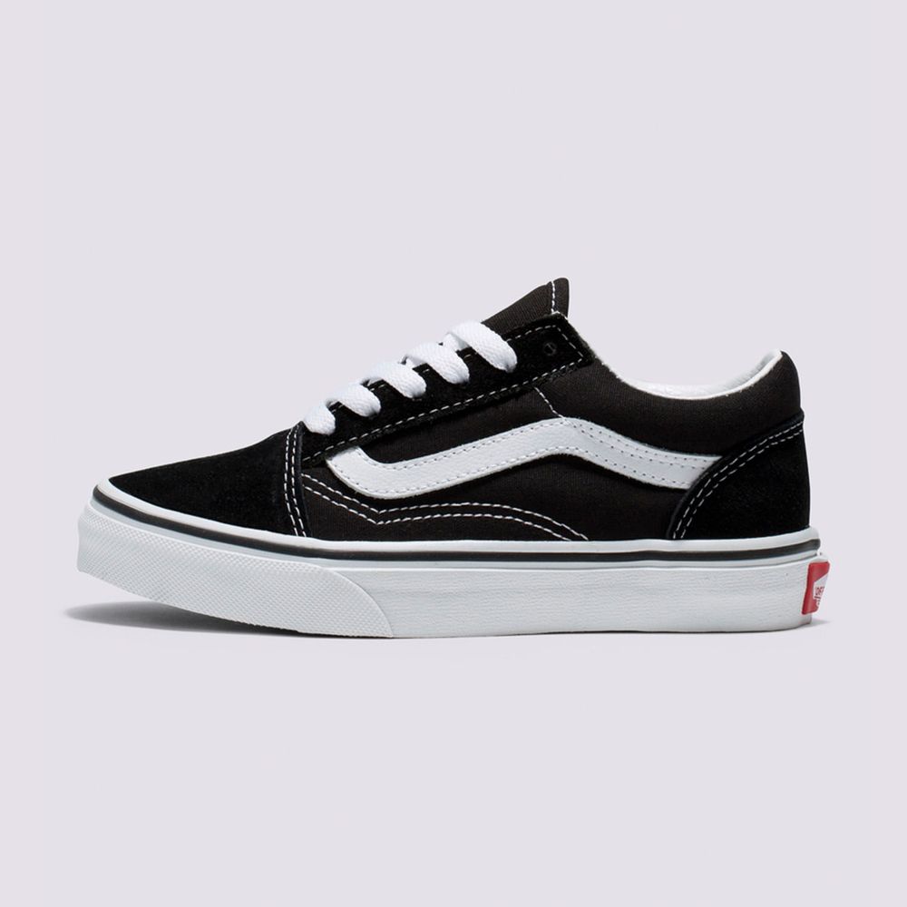 Zapatos-Clasicos-Negros-Old-Skool-Niños-Vans