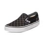 Zapatos-Clasicos-Negros-Slip-On-Checkerboard-Pewter-Niños-Vans