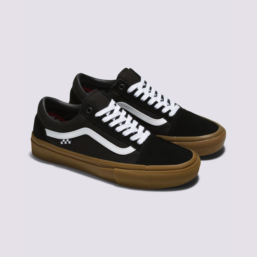 Zapatos-Skate-Negros-Old-Skool-Gum-Vans