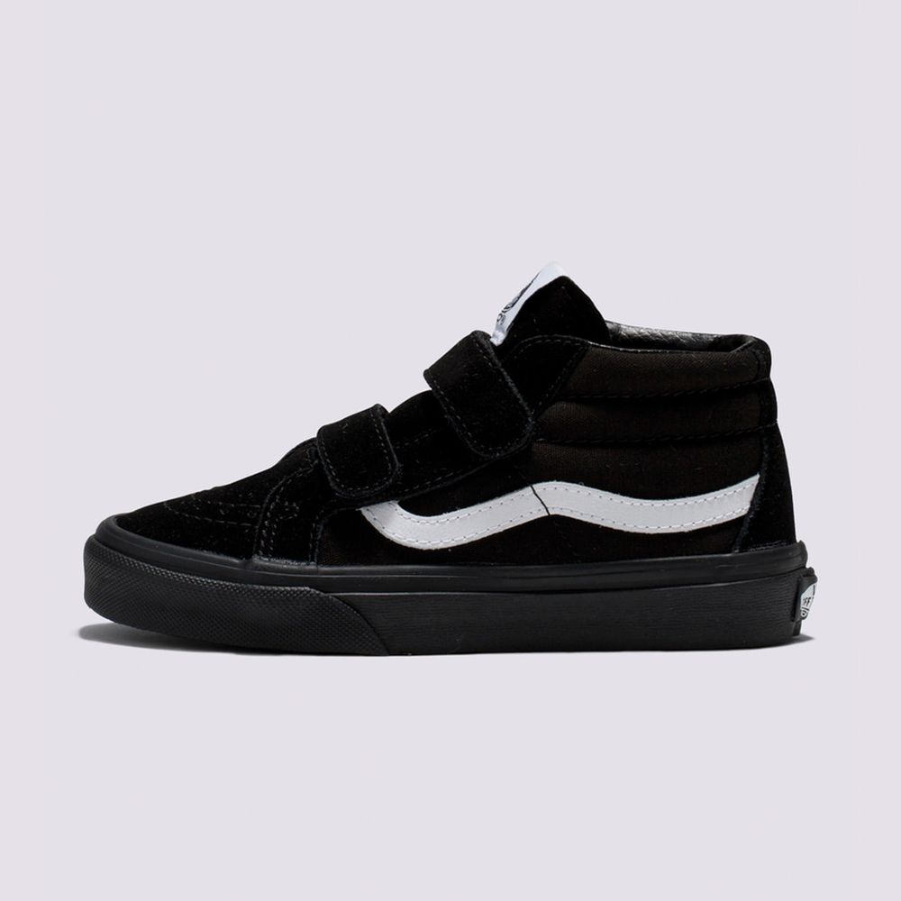 Zapatos-Clasicos-Negros-Sk8-Mid-Reissue-V-Niños-Vans