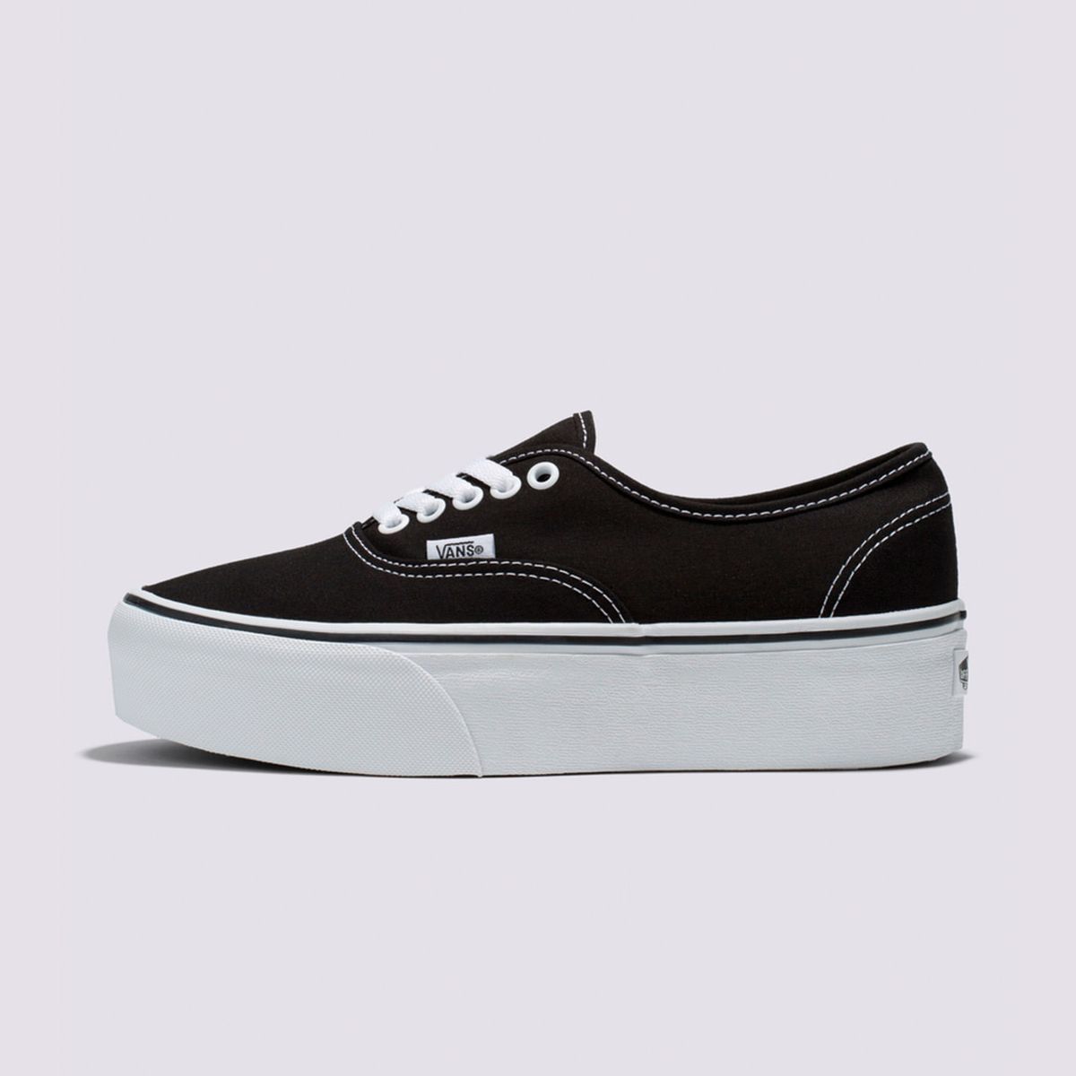 Compra Zapatos Cl sicos De Plataforma Negros Authentic Canvas en