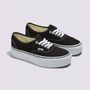 Zapatos-Clasicos-De-Plataforma-Negros-Authentic-Canvas-Vans