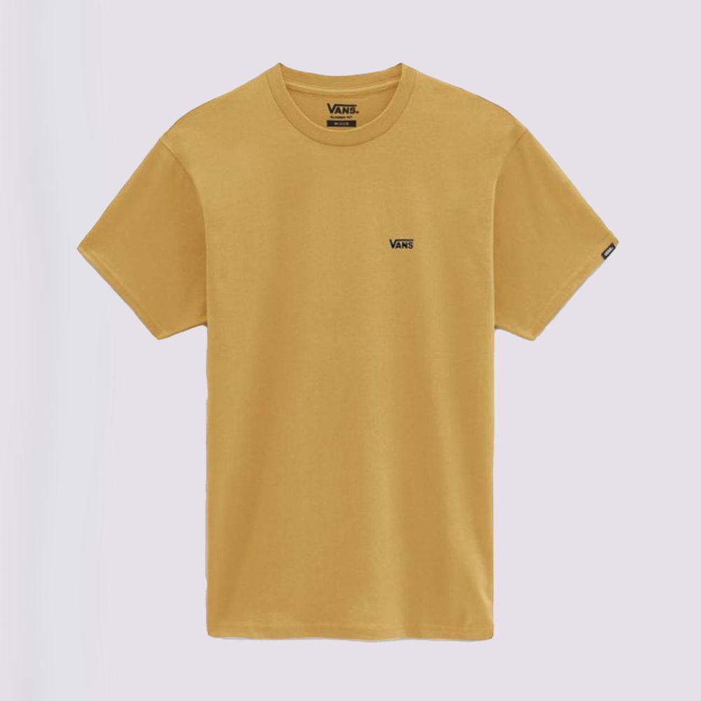 Camiseta-Manga-Corta-Marron-Left-Chest-Logo-Tee-Hombre-Vans