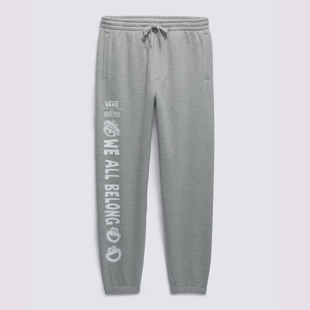 Pantalon-Gris-Sesame-Street-Fleece-Pant-Hombre-Vans