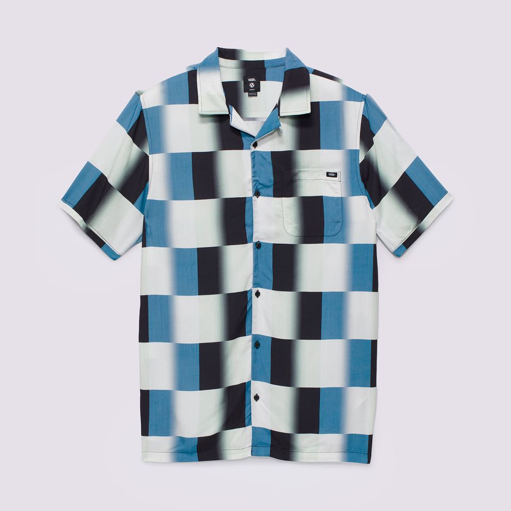 Compra Camisa Manga Corta Azul Emory Ss Woven Hombre en Vans Ecuador ...