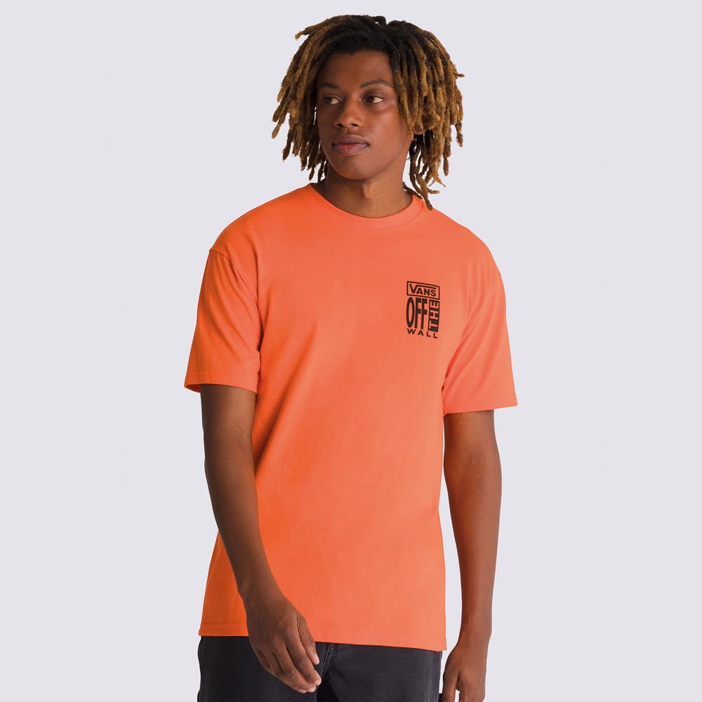 Camisa vans naranja on sale