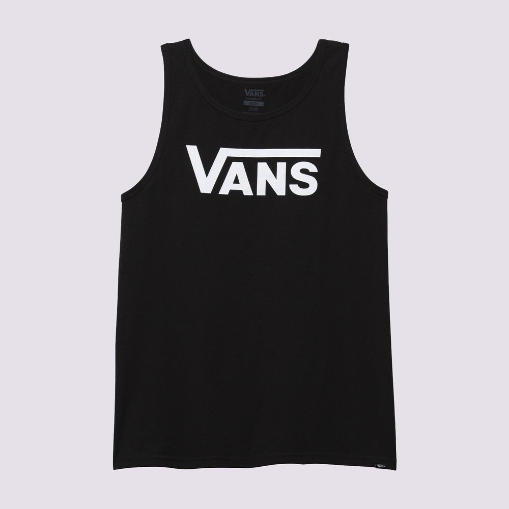 Compra Camiseta Manga Corta Negra Vans Classic Tank Hombre en Vans Ecuador Tienda Oficial vansec