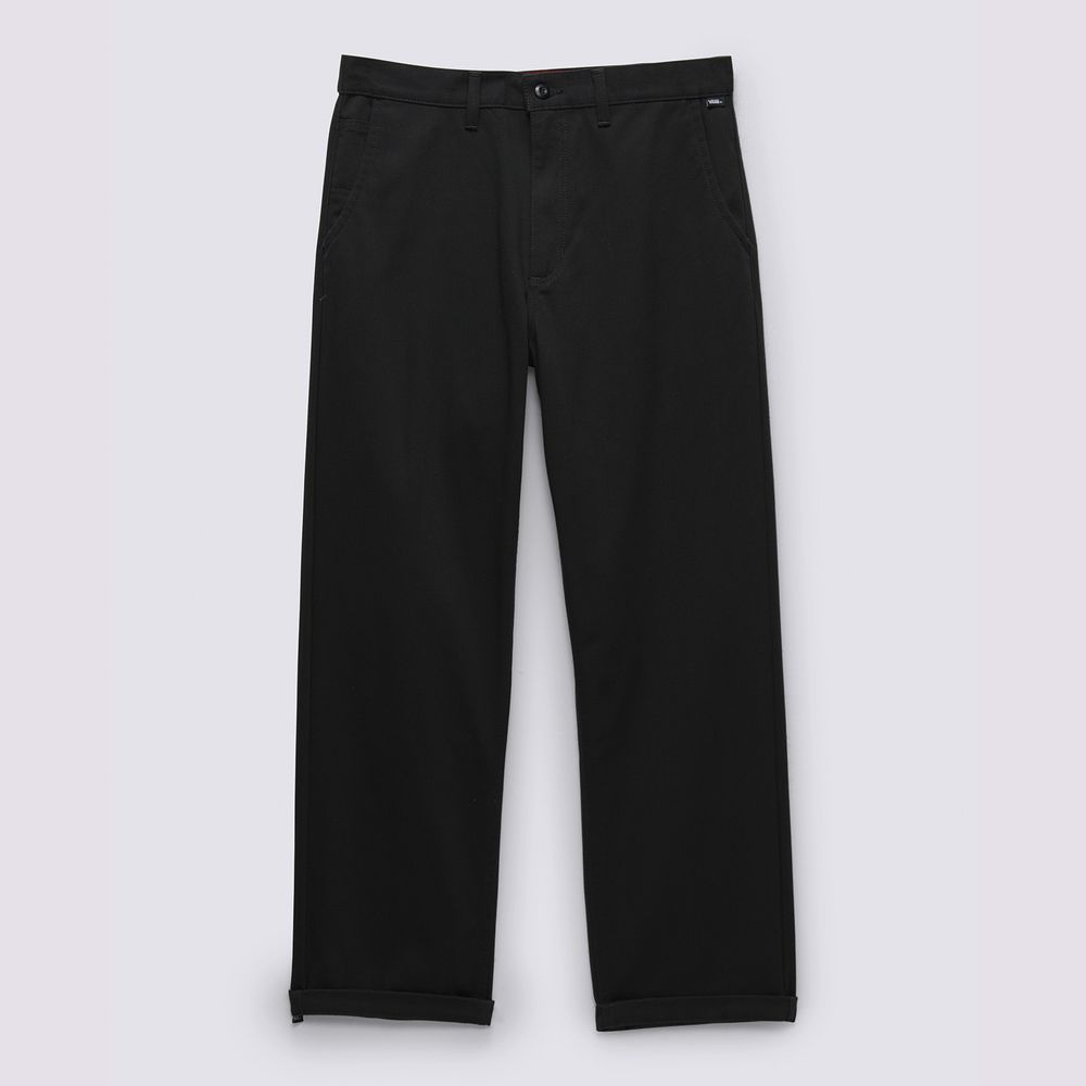 Compra Pantalon Negro Authentic Chino Relaxed Pant Hombre en Vans Ecuador Tienda Oficial vansec