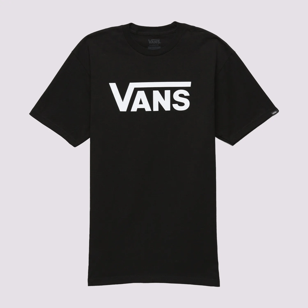 Camiseta vans negra hombre on sale