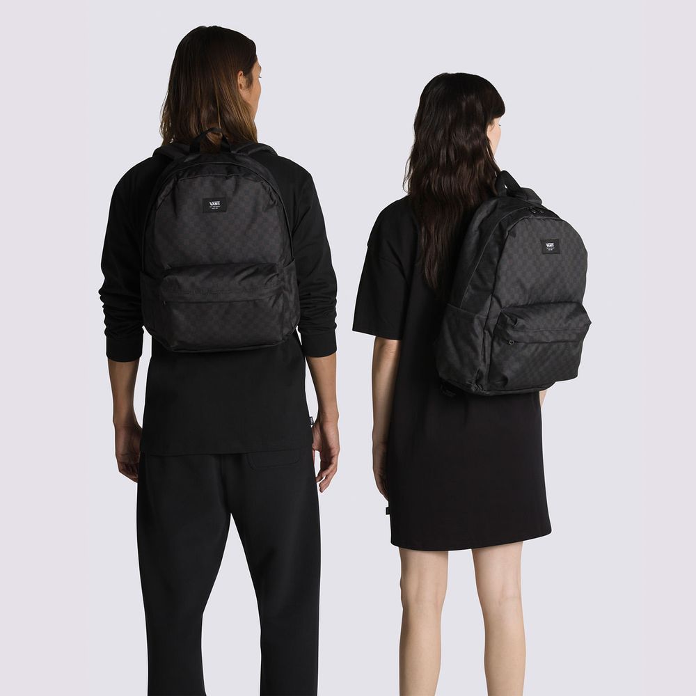 Morral-Clasico-Negro-Old-Skool-H2O-Check-Hombre-Vans
