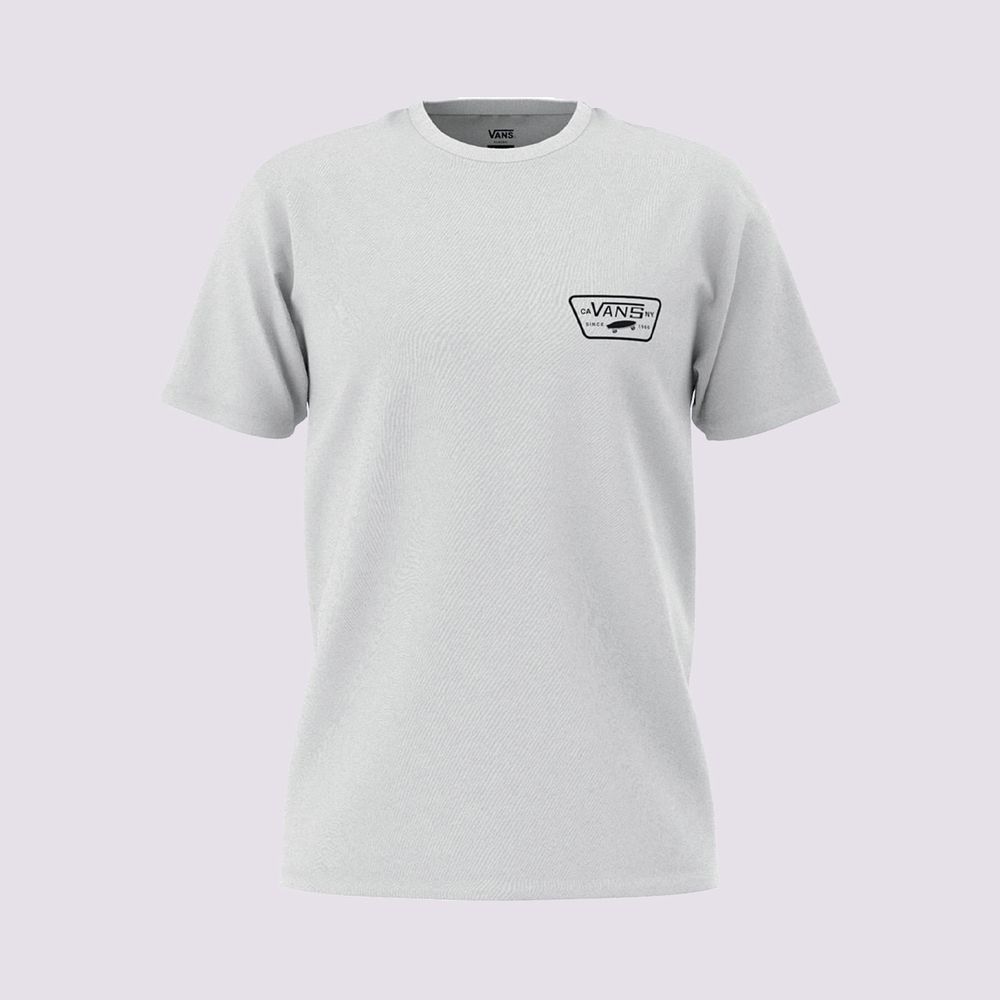Camiseta-Manga-Corta-Blanca-Full-Patch-Back-Hombre-Talla--L
