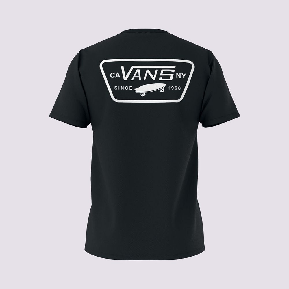 Camiseta-Manga-Corta-Negra-Full-Patch-Back-Hombre-Talla--L