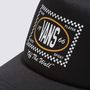 Gorra-Malla-Negra-Checkers-Curved-Bill-Trucker-Hombre-Vans