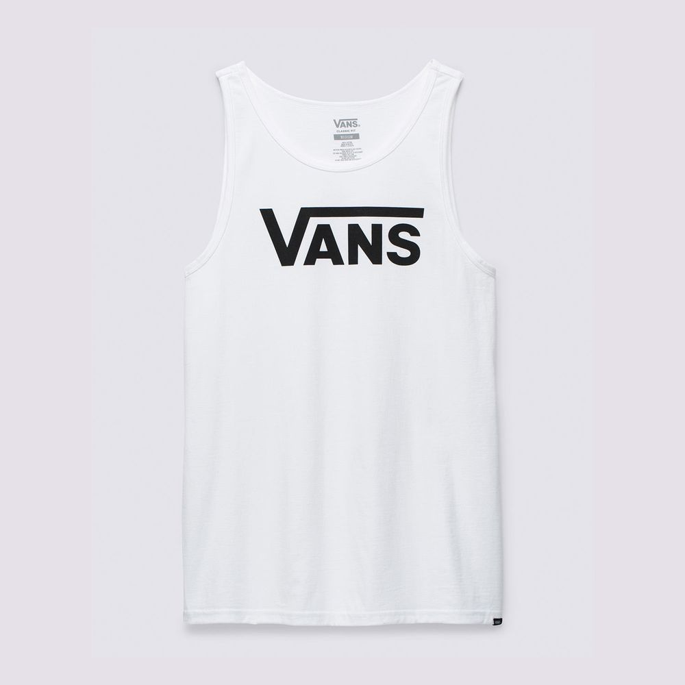 Camiseta-Manga-Corta-Blanca-Vans-Classic-Tank-Hombre