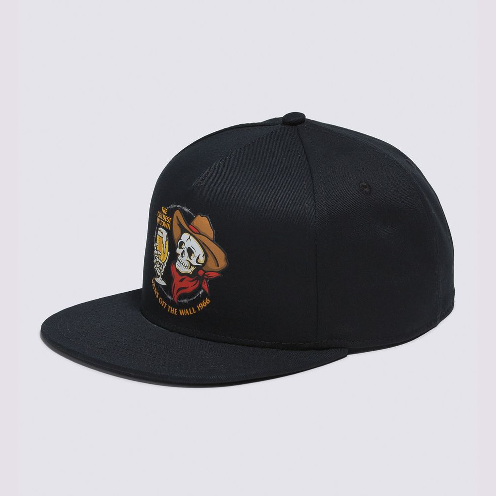 Gorra-Ajustable-Negra-Coldest-In-Town-Snapback-Hombre-Vans