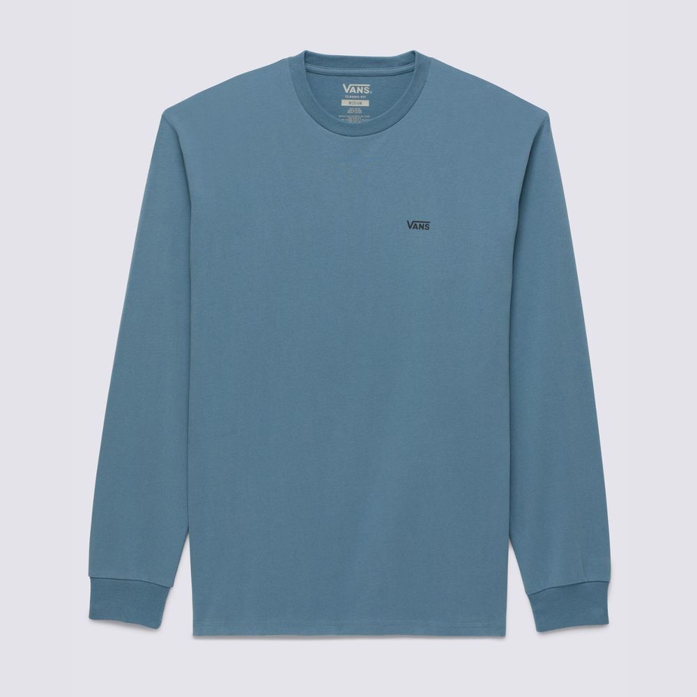 Camisetas-Manga-Larga-Comfycush-Ls-Tee-Azul-Vans