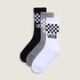 Medias-Classic-Check-Crew-Blanco-Vans