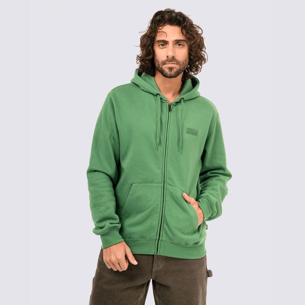 Buzo-Core-Basic-Full-Zip-Verde-Vans