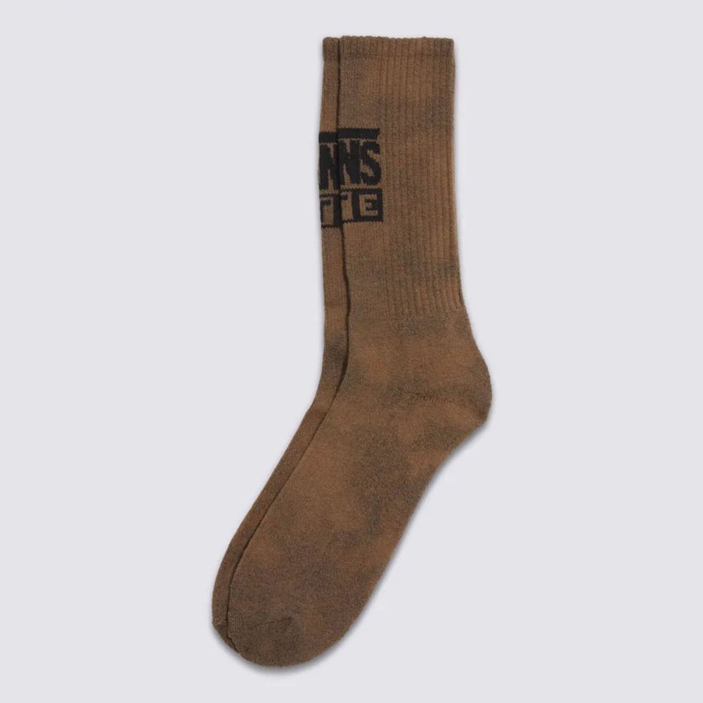 Medias-Mte-Crestline-Tie-Dye-Crew-Sepia-Vans
