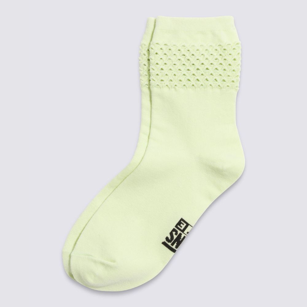 Medias-Mte-Zones-Half-Crew-Verde-Vans