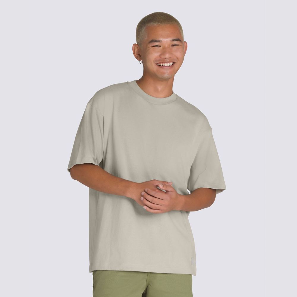 Camiseta-Manga-Corta-Premium-Ss-Verde-Vans