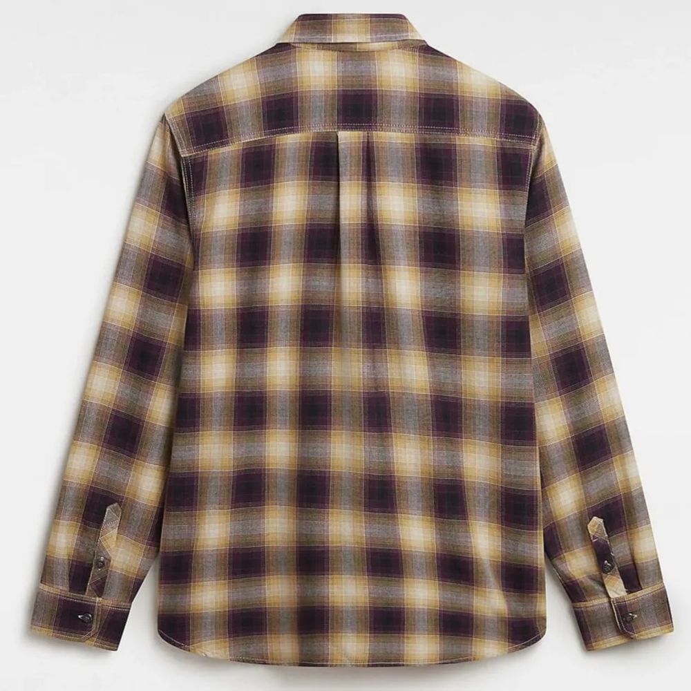 Camisa-Manga-Larga-Morada-Bailey-Ls-Woven-Hombre-Vans