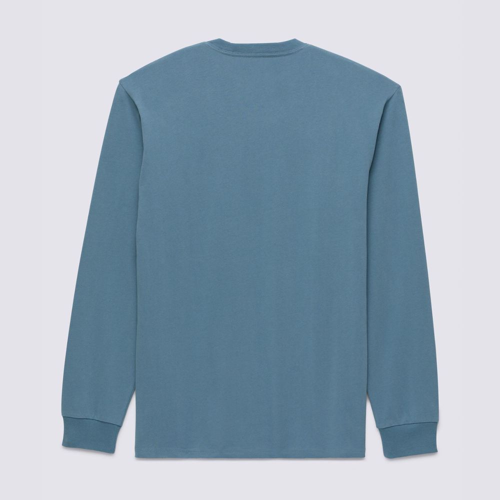 Camisetas-Manga-Larga-Comfycush-Ls-Tee-Azul-Vans